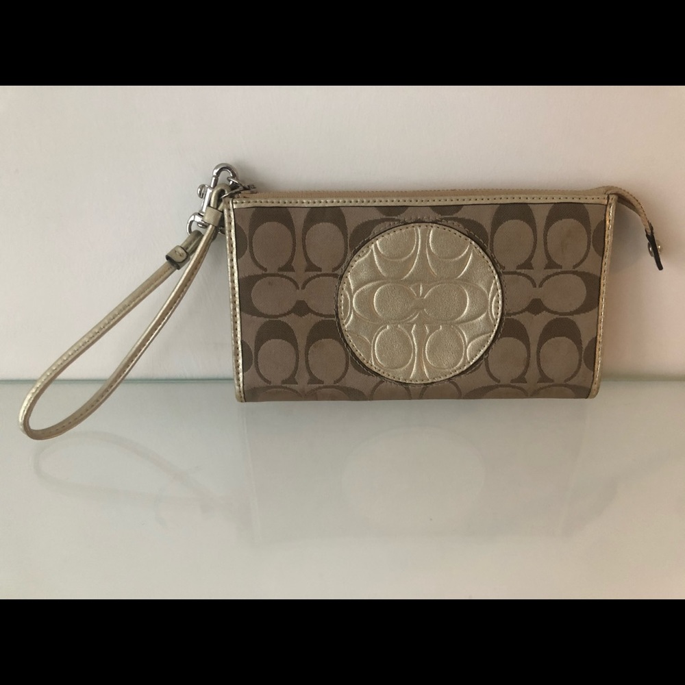 Coach wristlet